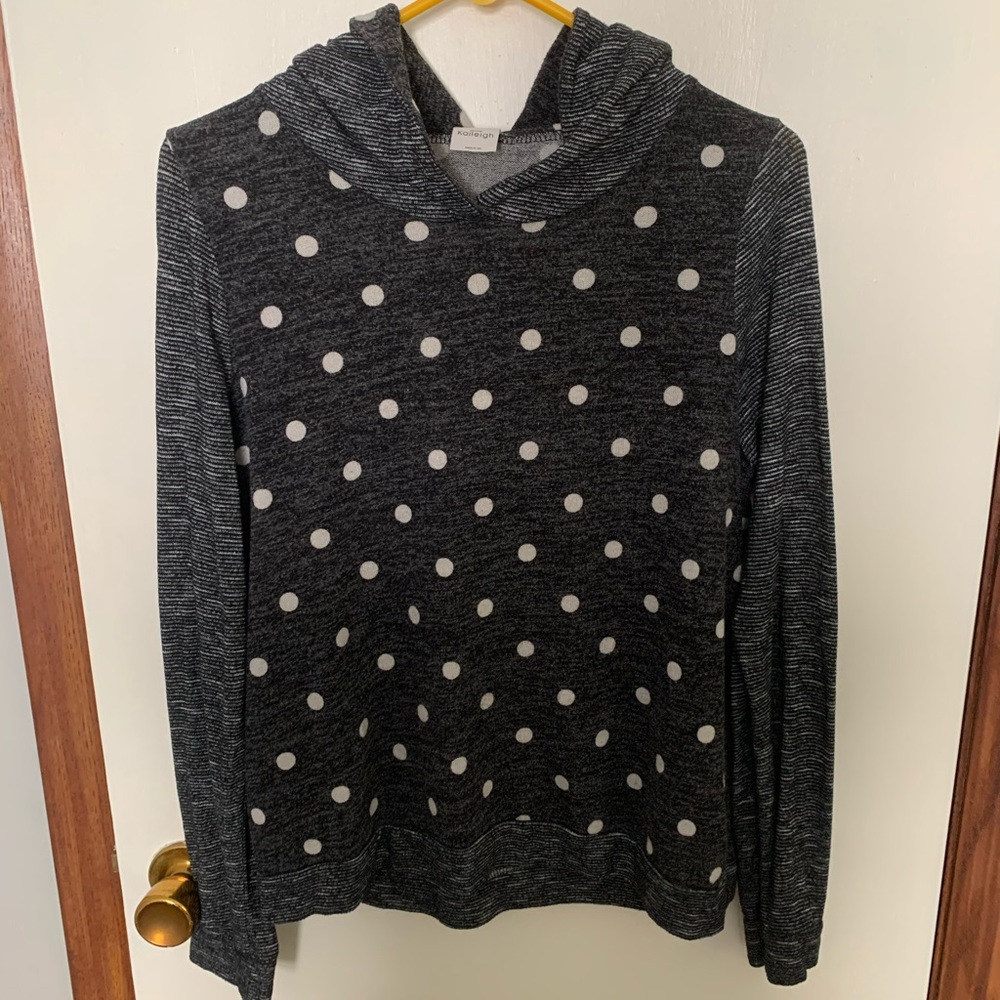 Hillie Hooded Knit Top